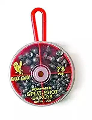 78-pc. Removable Split-shot Sinkers