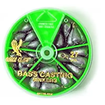 27-pc. Bass Cast Sinker Assortment.