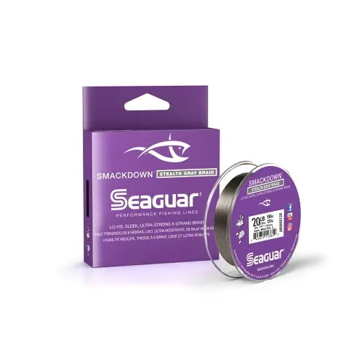 Seaguar Smackdown Stealth Gray 20sdsg150 8 Strand Braid Fishing Line