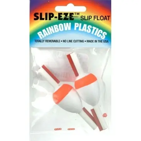 Rainbow Plastics Fishing Slip Eze Floats Red 2 Pack