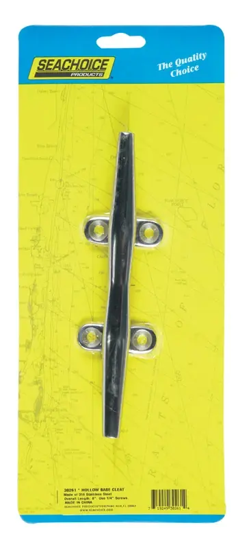Stainless Steel 8 In. 31 L Hollow Base Cleat 1 Pk