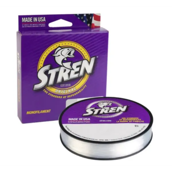 Stren Original Monofilament Fishing Line 12 Pound 300 Yard Clear Blue