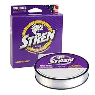 Original Monofilament Fishing Line 4lb 330yards Clear Blue Fluorescent