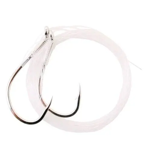 Slip Tie Mooching Rig With 4/0 And 5/0 Hooks, 40-pound Leader