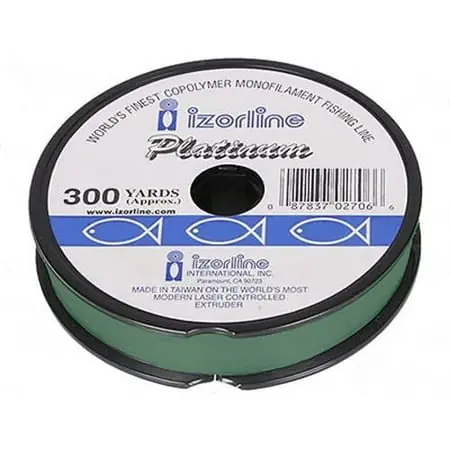 Platinum Monofilament Fishing Line - Clear, Green, Hi-vis Yellow