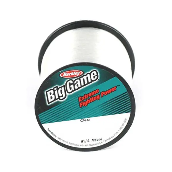 Trilene Big Game Monofilament Fishing Line, 30 Lb Test, 440 Yards, Clear Spool