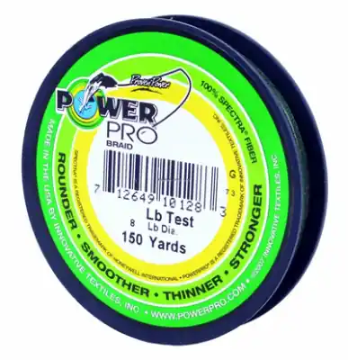 Braided Fishing Line, Green, 15 Lb., 150 Yd.