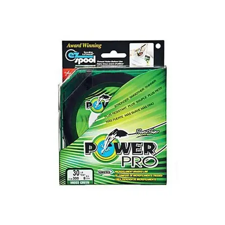 Spectra Braided Fishing Line, 80lb, 300yds, Moss Green