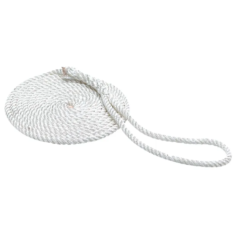 1/2 In. X 20 Ft. Nylon Dock Line With 10 In. Eye Splice