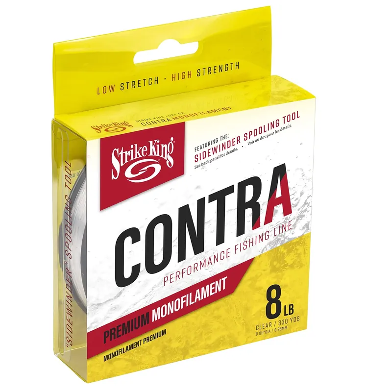 Contra Monoflmnt 330 Yd/8lb Clr