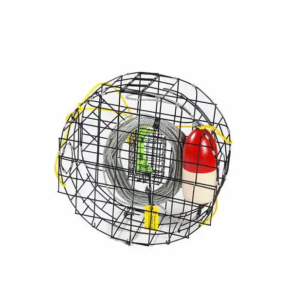 Complete Crab Pot Kit With Leaded Line For Efficient Crab Fishing