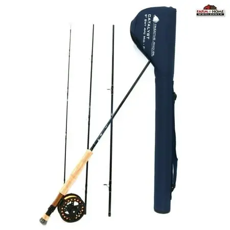 9‘ 8 Weight Fly Rod And Reel Combo 4 Piece Catalyst Set