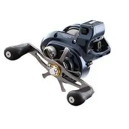 Lexa Lc 400pwr-p Line Counter Baitcast Reel, 5.5 1 Gear Ratio, 25 Lb Max Drag