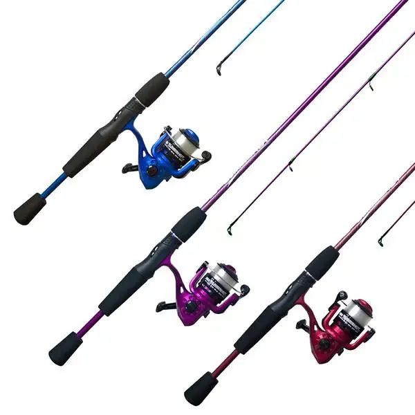 562 Slingshot Medium Light Spinning Combo Fishing Rod And Reel Assortment