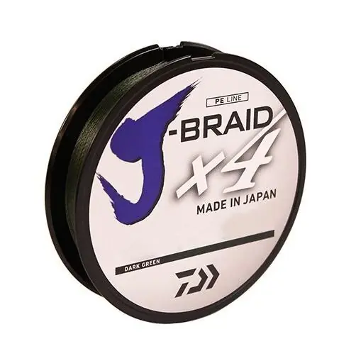 Jb4u20-150dg J-braid Braided Fishing Line, 300 Yards, 15 Lbs, Fluorescent Yellow