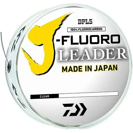 100 Yard 100% Fluorocarbon J-fluoro Fishing Leader 8 Lb Test Clear