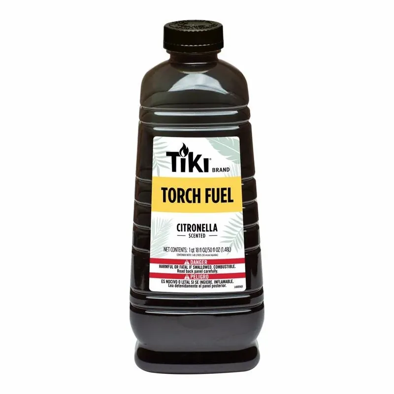 Tiki Easy Pour Citronella Torch Fuel Yellow 50 Oz