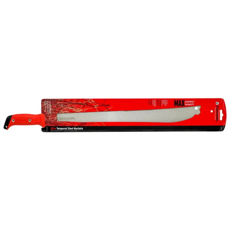 Ergohandle 22 In. Tempered Steel Field Machete With Comfort Grip