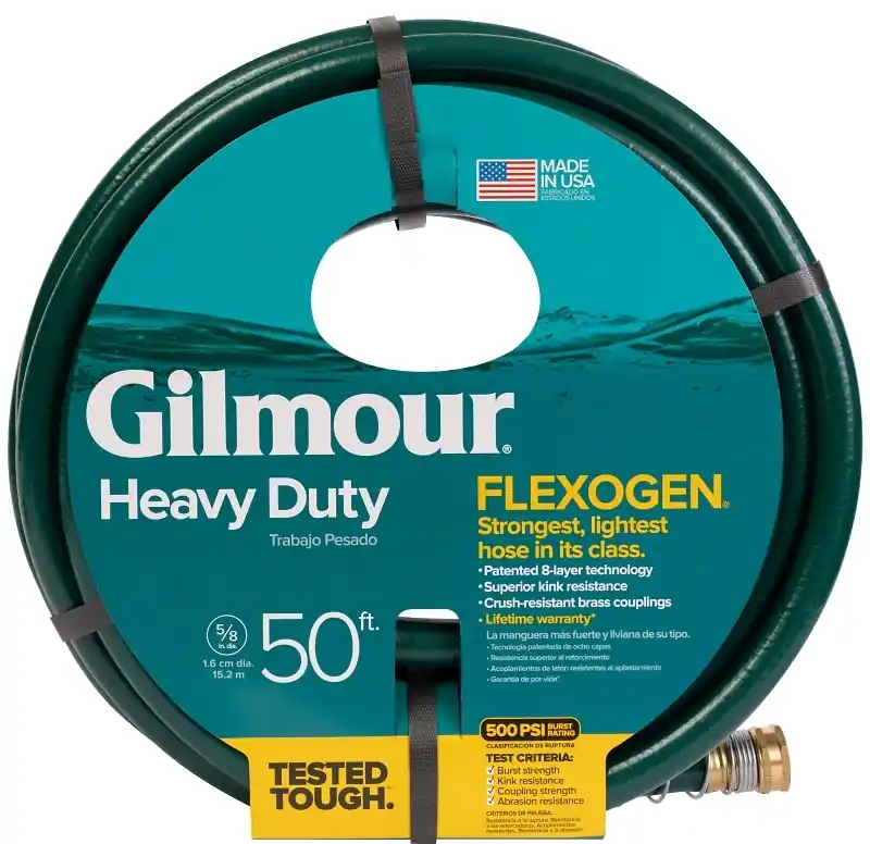 Flexogen 5/8 In. Dia. X 50 Ft. L. Garden Hose With 500 Psi Burst Strength