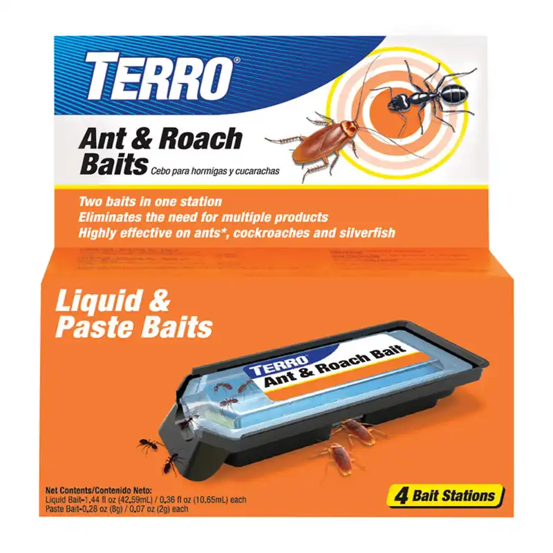 Ant And Roach Bait Station 4 Pk