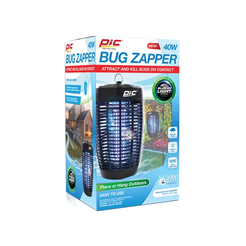 Outdoor Bug Zapper 40 Watt With Blue Light Technology For Insect Control