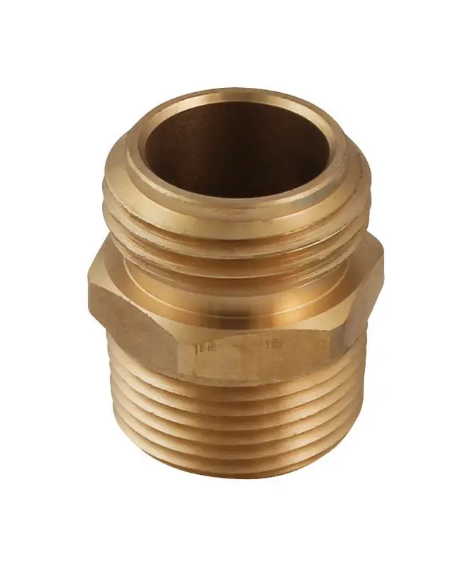 Brass 3/4 X 3/4 In. D X 1/2 In. D Hose Adapter 1 Pk