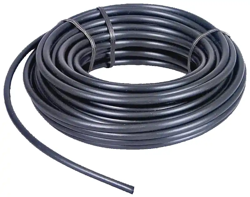 1/4 In. X 50 Ft. Black Plastic Blank Drip Tubing - Model T22-50s
