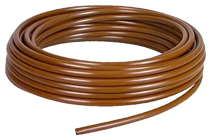 1/2 In. X 100 Ft. Black Plastic Blank Drip Tubing For Irrigation