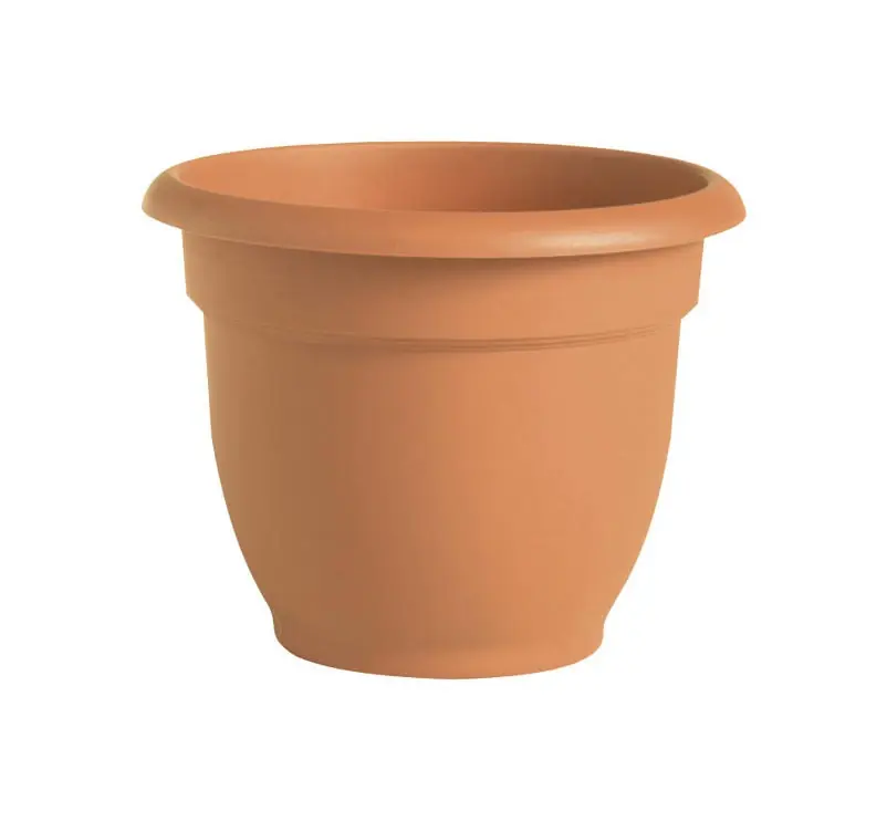 Bloem Ariana 5.25 In. H X 6.5 In. W Resin Traditional Planter Terracotta