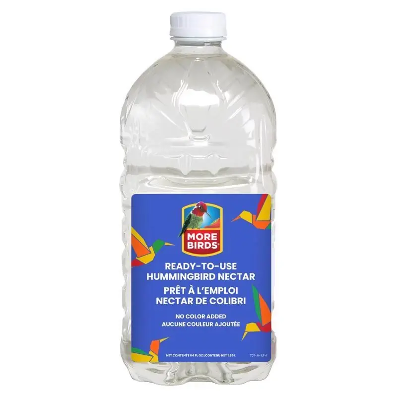 Hummingbird Nectar, Clear, 64 Oz. Ready-to-use