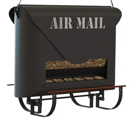 Absolute Farmhouse Squirrel-resistant Air Mail Feeder For Birds
