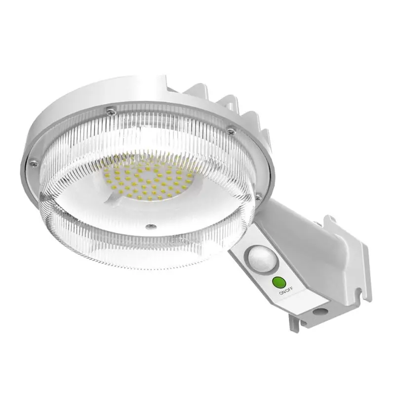 Motion-sensing Solar Powered Led Gray Area Light, Model Sbl10a50gy