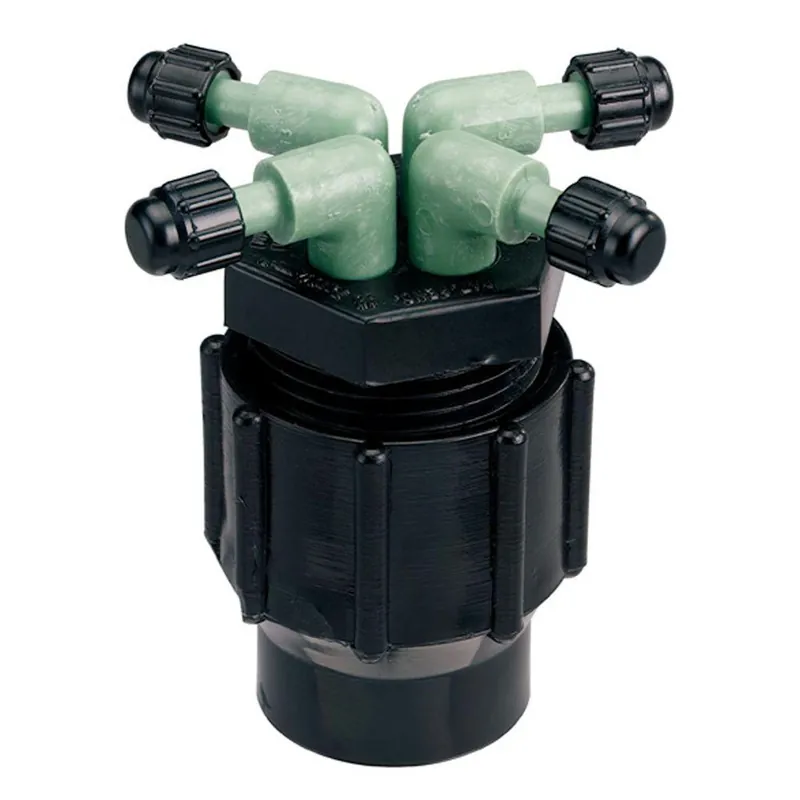 4 Ports Drip Irrigation Manifold