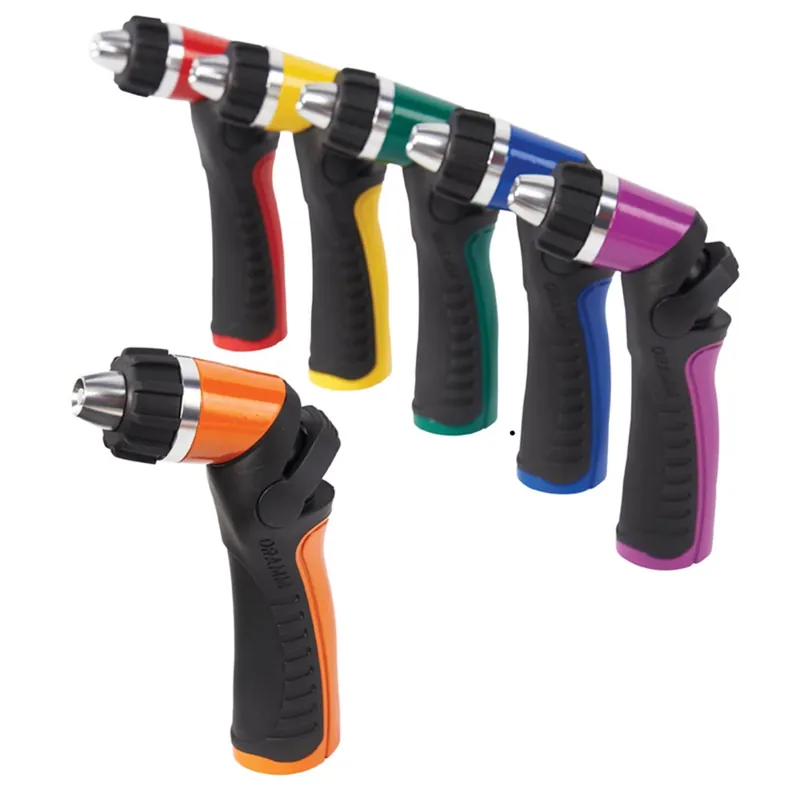 Onetouch Adjustable Metal Spray Nozzle - 6 Assorted Colors, Thumb Actuated Valve