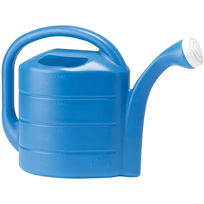 Deluxe Watering Can, Bright Blue, 2-gallon