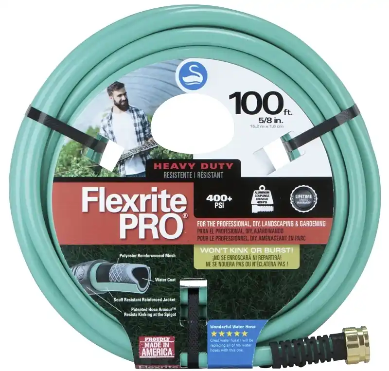 Flexrite Pro Heavy Duty 5/8 In. Dia X 100 Ft. Garden Hose
