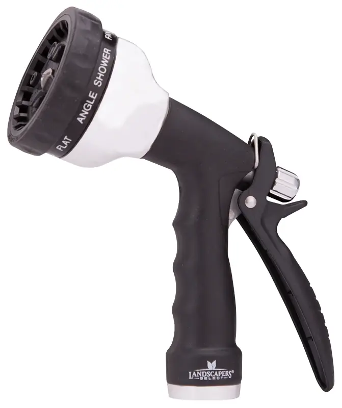 Gt35291 9-pattern Aluminum Spray Nozzle With Insulated Grip