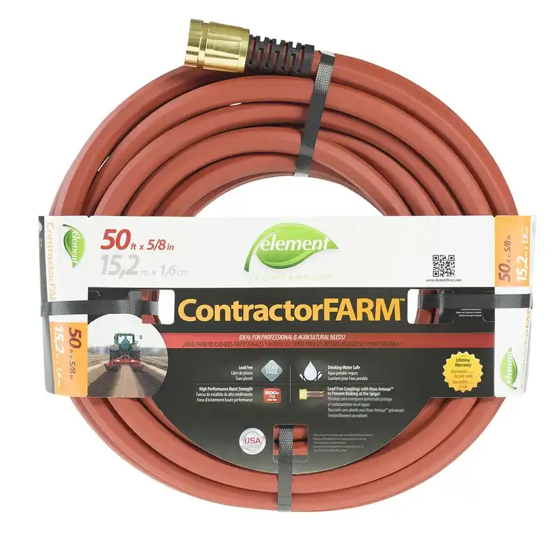 5/8 In. Dia. X 50 Ft. Heavy-duty Drinking Water Safe Hose