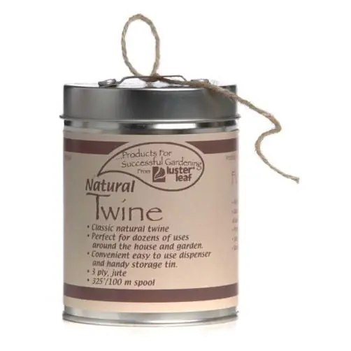 402 Natural Rapiclip 3-ply Twine - 325 Feet Dispenser Can