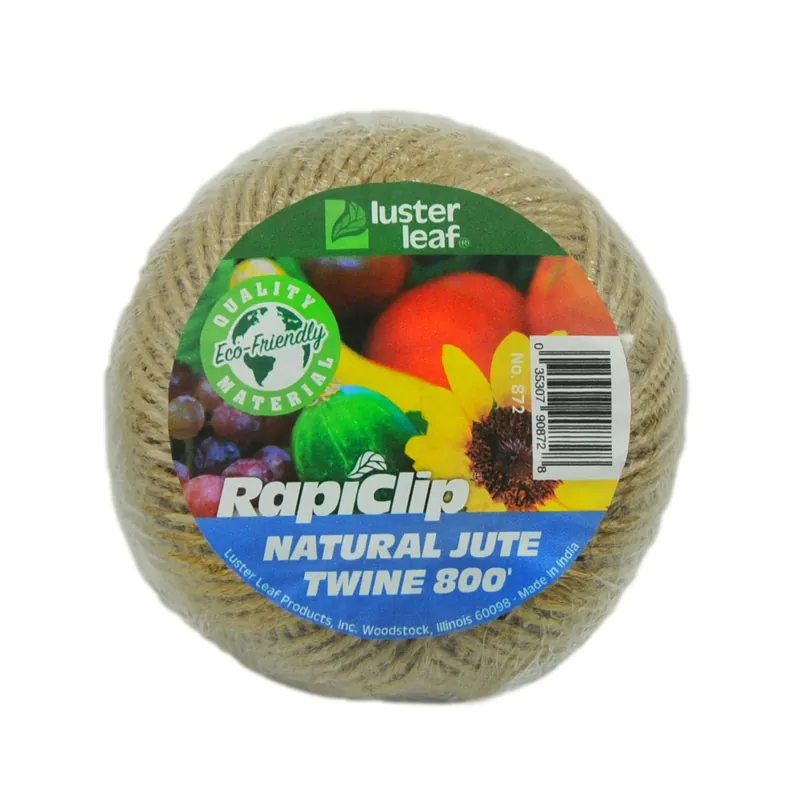 800 Feet Natural Jute Garden Twine For Plant Support And Home Use