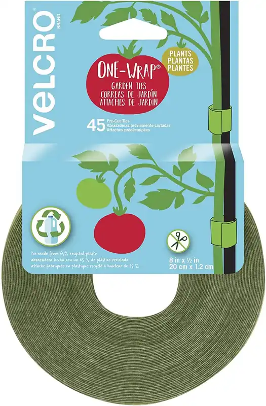One-wrap Garden Ties, Pre-cut 1/2 X 8 In. Ties, 45-ct.