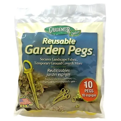 Rgp-10 Reusable Garden Pegs For Secure Planting And Landscaping