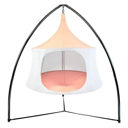 Treepod Portable Self Standing Tent Pod Hanging Lounger Cabana Stand Holder