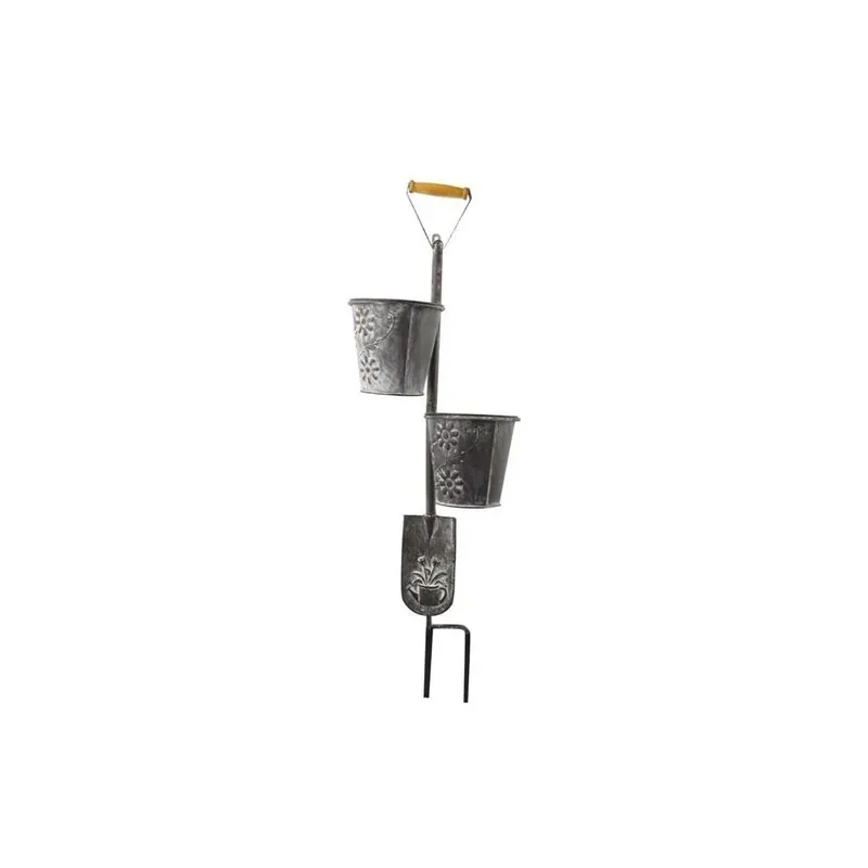34352 Stake Cast Shovel With Planters - 12 X 6.5 X 36 Inches