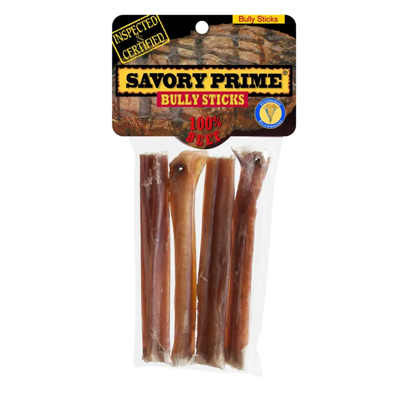 Naturals Small Beef Grain Free Bully Stick For Dogs 5 In. 4 Pk