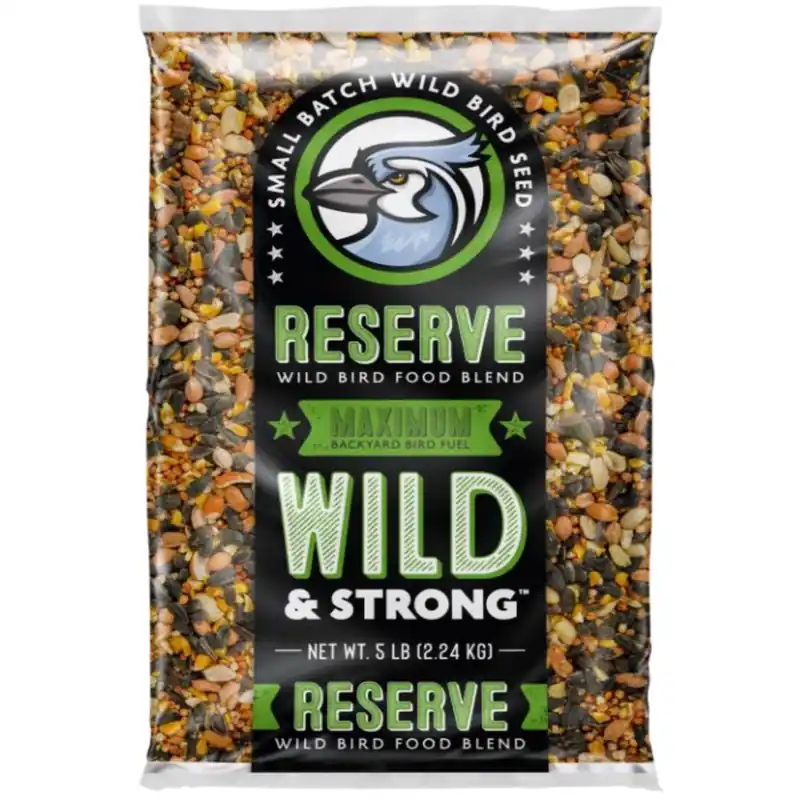 Wild & Strong Maximum Songbird Reserve Wild Bird Food 5 Lb Bag