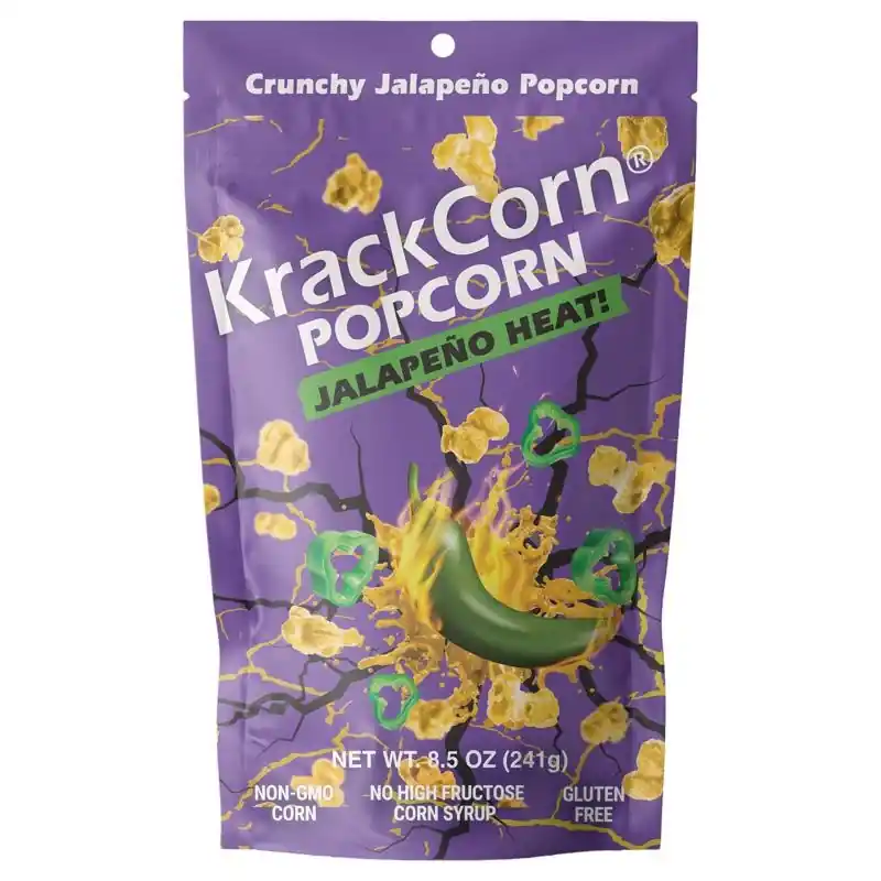 Jalapeno Heat Popcorn 8.5 Oz Bagged