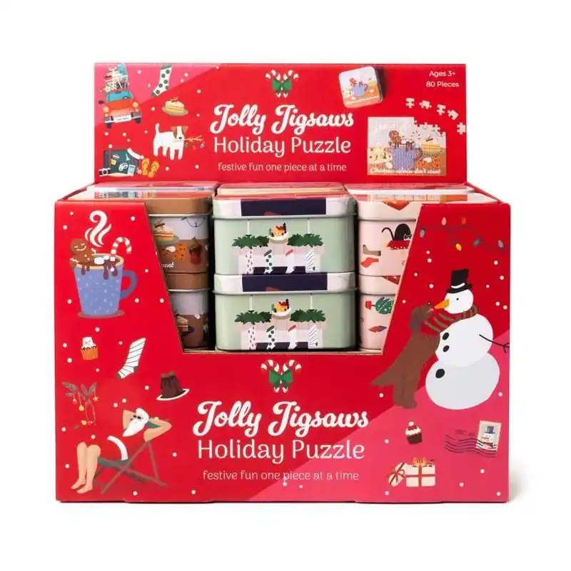 Holiday Mini Puzzle – 80 Piece Seasonal Challenge