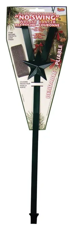 No Swing Wreath Hanger 1 Pk