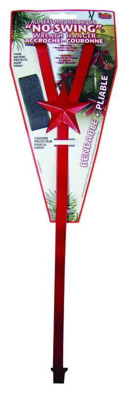 No Swing Wreath Hanger 1 Pk